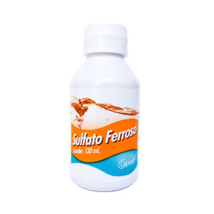 SULFATO FERROSO 600 MG/15 ML JARABE - FCO x 120 ML