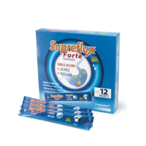 SUPREFLUX FORTE SUSP. ORAL - CAJA x 12 SACHETS x 10 ML C/U - SABOR MENTA