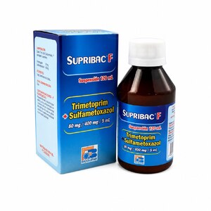 SUPRIBAC F 80 MG/400 MG /5 ML SUSP ORAL - FCO x 120 ML