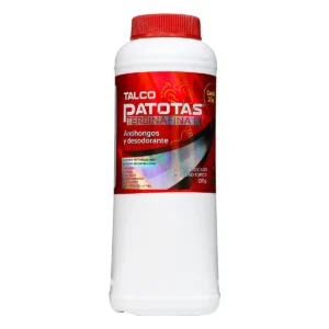 TALCO PATOTAS 1% POLVO MEDICADO - FCO x 120 G