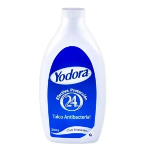 TALCO YODORA ANTIBACTERIAL CON TRICLOSAN - FCO x 300 G