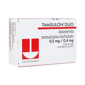 TAMSULON DUO 0.5 MG/0.4 MG - CAJA x 30 CAP