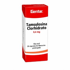 TAMSULOSINA 0.4 MG - CAJA x 30 CAP LIBER. PROLONG.