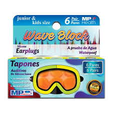 TAPONES DE OIDO EN SILICONA WAVE BLOCK NIÑOS - CAJA x 6 PARES