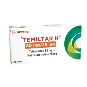TEMILTAR H 80 MG/25 MG - CAJA x 30 TAB