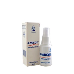 TERBINAFINA K-MICOT SOLUCION HCL 1% - FCO x 30 ML