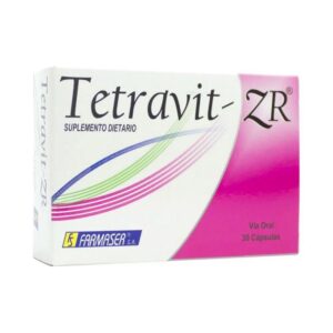 TETRAVIT-ZR - CAJA x 30 CAPSULAS
