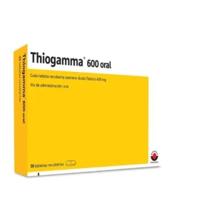 THIOGAMMA 600 MG - CAJA x 30 TAB RECU