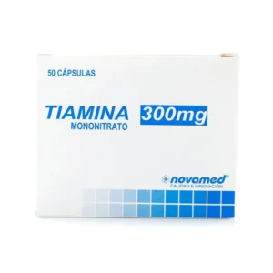 TIAMINA 300 MG - CAJA x 50 CAPS