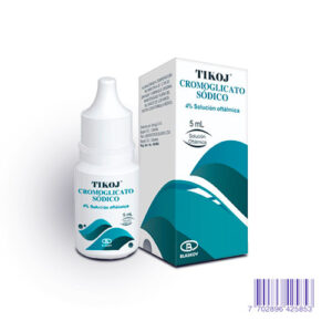 TIKOJ 4% (40 MG/ML) SLN OFTAL - FCO x 5 ML