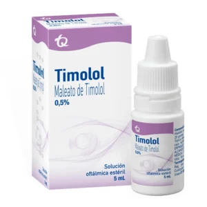 TIMOLOL 0.5% SLN OFT - FCO x 5 ML