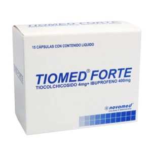 TIOMED FORTE 0.4 MG/400 MG - CAJA x 15 CAPS LIQUIDAS
