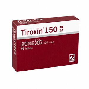 TIROXIN 150 MG - CAJA x 50 TAB