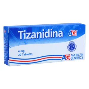 TIZANIDINA 4 MG - CAJA x 20 TAB