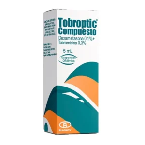 TOBROPTIC COMPUESTO SLN OFT - FCO x 5 ML (TOBRAMICINA)
