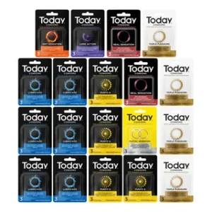 TODAY CONDOMS PREPACK - BLISTER x 3 UND PAG 20 LLEV 24 - OFERTA ESPECIAL