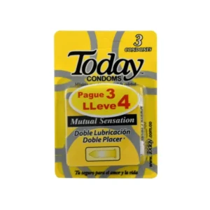 TODAY CONDOMS PREPACK x 3 UND SURTIDO PAGUE 3 LLEVE 4 (30 x 36) - OFERTA ESPECIA