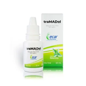 TRAMADOL 100 MG/ML GOTAS ORALES - FCO x 10 ML - SABOR A MENTA