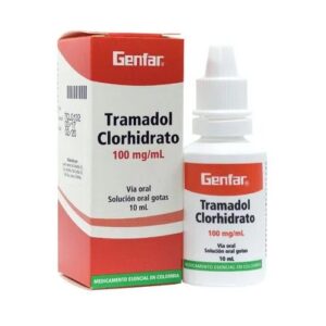 TRAMADOL 100 MG/ML GOTAS ORALES - FCO x 10 ML