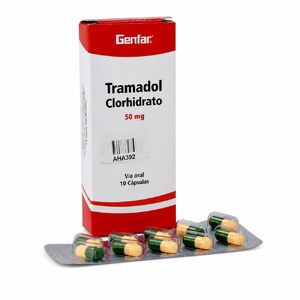 TRAMADOL 50 MG - CAJA x 10 CAP
