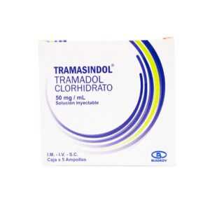 TRAMASINDOL SOL INY 50MG/ML CX5AMP (TRAMADOL) (BLASKOV)