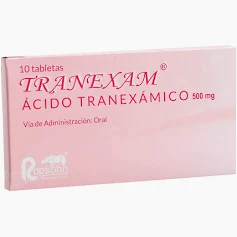 TRANEXAM 500 MG - CAJA x 10 TAB