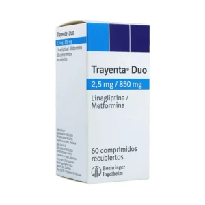 TRAYENTA DUO 2.5 MG/850 MG - CAJA x 60 TAB