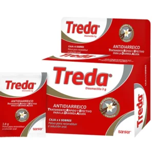 TREDA 3 GR POLVO PARA SLN ORAL - CAJA x 6 SOBRES x 3.8 GR C/U