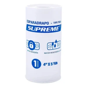 TUBO DE ESPARADRAPOS TIPO TELA SUPREME x UNID