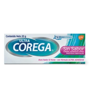 ULTRA COREGA CREMA SIN SABOR - TUBO x 20 GR - 3D