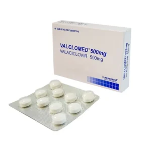 VALCLOMED 500 MG - CAJA x 10 TAB REC