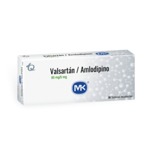 VALSARTAN 80 MG + AMLODIPINO 5 MG - CAJA x 30 TAB
