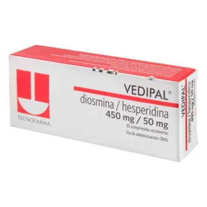 VEDIPAL 450 MG/50 MG - CAJA x 30 COMP