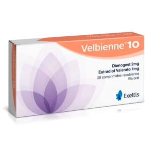 VELBIENNE 10 2 MG/1 MG - CAJA x 28 COMP.