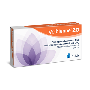 VELBIENNE 20 2 MG/2 MG - CAJA x 28 COMP.