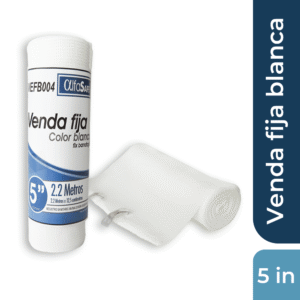 VENDA FIJA ELASTICA BLANCA ALFA SAFE x 2` x 5 YDS x UND.