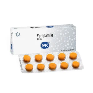 VERAPAMILO 120 MG - CAJA x 30 TAB REC.