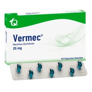 VERMEC 25 MG - CAJA x 14 CAPS BLANDAS
