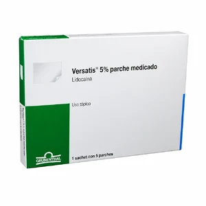 VERSATIS 5% PARCHES TRANSDERM. - CAJA x 1 SACHET x 5 UND