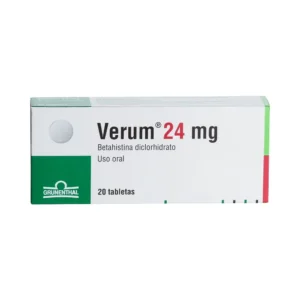 VERUM 24 MG - CAJA x 20 TAB