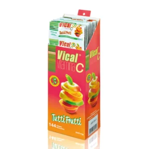 VICAL VIT C 500 MG - CAJA x 144 TAB TUTTY FRUTY