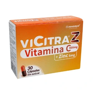 VICITRA Z 500 MG + 5 MG - CAJA x 30 CAPS