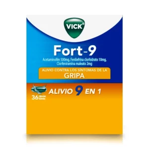 VICK FORT-9 ALIVIO 9 EN 1 - CAJA x 36 CAPS BLANDAS