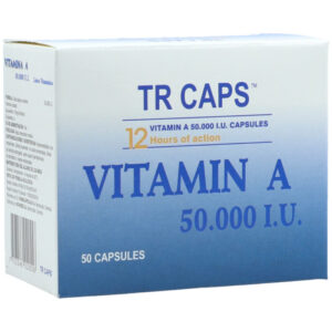 VITAMINA A 50.000 U.I. - CAJA x 50 CAP