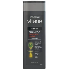 VITANE MEN SHAMPOO CONTROL CAIDA SIN SAL MUSS - FCO x 400 ML