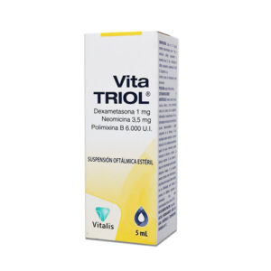 VITATRIOL 3.5 MG/6.000 UI/1 MG/ML SLN OFT - FCO x 5 ML