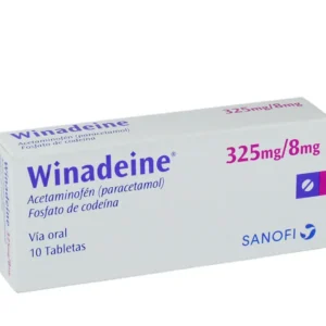 WINADEINE 325 MG/8 MG - CAJA x 10 TAB