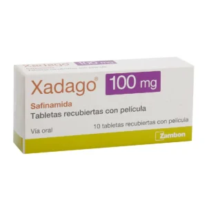 XADAGO 100 MG - CAJA x 10 TAB REC.