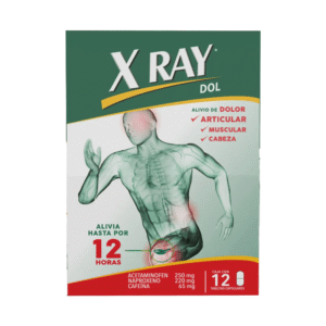 XRAY DOL - CAJA x 12 TAB. CAPSULARES