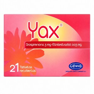 YAX - CAJA x 21 TAB